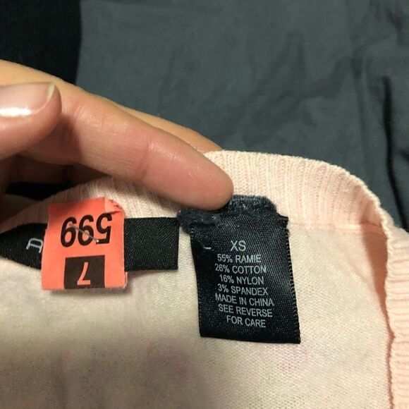 [ Arden B. ] EUC floral cardigan w beaded detail. #4 - Picture 3 of 3